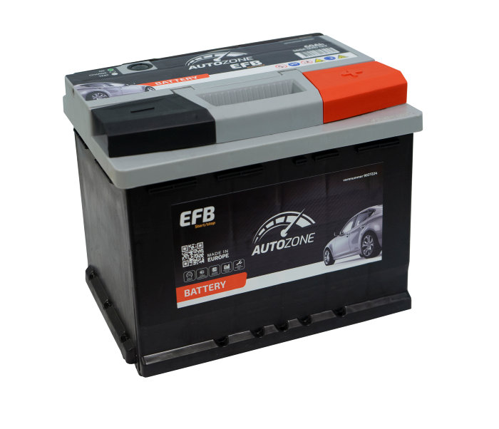 Autobatteri 12 V 60 Ah (+h) - start/stop